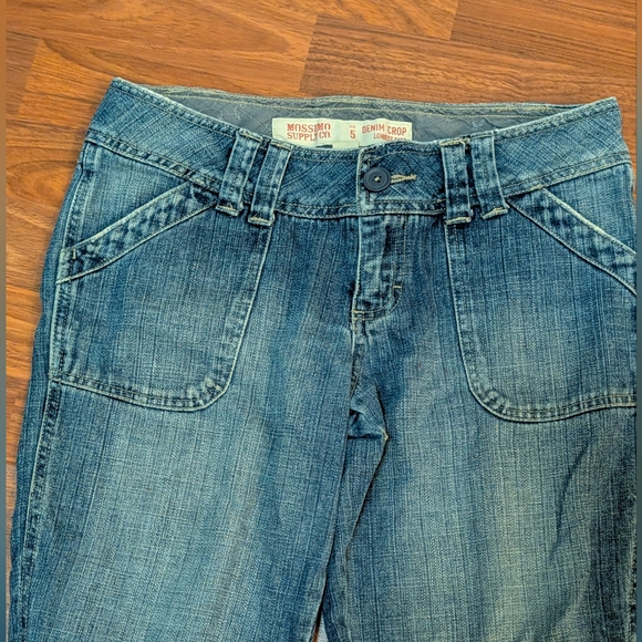 Mossimo Supply Co Denim Low Rise Crop Jeans 5 - Picture 11 of 11